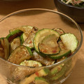 37eeee's cooksnap of when they made 簡単♪ズッキーニと柚子胡椒のめんつゆ和え.