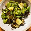 きじとら☆'s cooksnap of when they made レンジで簡単☆茄子ピーマンの塩昆布和え。.