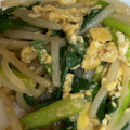 H♡S's cooksnap of when they made 5分副菜！簡単美味♡もやしとニラの卵炒め.