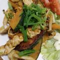 クックHBQ370☆'s cooksnap of when they made たまらんッ☆かぼちゃと豚肉ガーリック炒め.