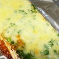 i☆can's cooksnap of when they made 栃尾揚げの【ネギ味噌マヨピザ】.