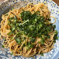 うっきー太郎's cooksnap of when they made 塩昆布とわさびの和風パスタ.