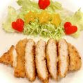 悠LOVE航's cooksnap of when they made フライパンで作る　簡単チーズのチキンカツ.
