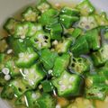 jcbsleepboo's cooksnap of when they made 茹でて浸けておくだけ♡オクラのおひたし.