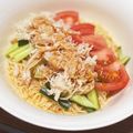 Kiraki_'s cooksnap of when they made レンジで！よだれ鶏風の旨辛汁なし麺.