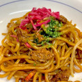 やよい・M's cooksnap of when they made もやしと挽き肉で簡単★低コスト焼きそば.