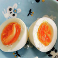 たかたかきよきよ's cooksnap of when they made 半熟卵 黄身はトロッとゆで卵.