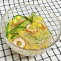 ゆづキッチン's cooksnap of when they made 春雨と彩り野菜の中華風サラダ！.