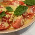 Qaya's cooksnap of when they made レンジで簡単‼バジルが香るトマトチーズ.