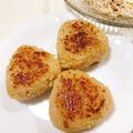 みぃぃちゃま's cooksnap of when they made 残りご飯で簡単☆焼きおにぎり☆.