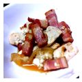 aloha:'s cooksnap of when they made 豆腐とベーコンのバター醤油炒め.
