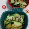 赤い電話's cooksnap of when they made ズッキーニの塩昆布和え.