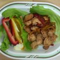 メアリー・ポピンズ's cooksnap of when they made 鶏肉とパプリカのオイスターソース炒め.