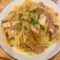 ムーミン谷のミィ♡'s cooksnap of when they made ひき肉ときのこのあっさり和風パスタ♡.