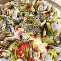∞らら∞'s cooksnap of when they made フライパンで作る＊あさりのパエリア.