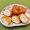 コムギ大好き's cooksnap of when they made 鶏むね肉で！しそチーズチキンカツ.
