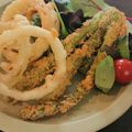 万華月's cooksnap of when they made 揚げ物のついでに☆アスパラのフライ.