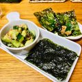 ねっちゃんっ's cooksnap of when they made 居酒屋の梅きゅう★韓国のりでパクッと。.