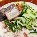 drivehome's cooksnap of when they made 埼玉の冷汁豆乳アレンジ.