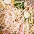 ハートキラリン's cooksnap of when they made ✿胡麻マヨ醤油no春雨サラダ✿.