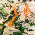 なーなちゃん's cooksnap of when they made ＊節約＊新キャベツとニラの野菜炒め＊.