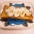 ❁Abake❁'s cooksnap of when they made 冷凍ホイップで♡カフェ風ハニートースト.