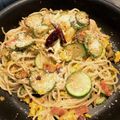 MANA☆☆'s cooksnap of when they made イタリア人直伝☆ズッキーニパスタ♪.