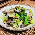 料理男子部🍻's cooksnap of when they made レタスとあさりの酒蒸し.