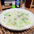料理男子部🍻's cooksnap of when they made 大量消費♪レタスのクリーム煮.