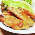 ユウカモメ's cooksnap of when they made 手羽中甘辛煮.