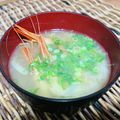 料理男子部🍻's cooksnap of when they made ✿海老頭の味噌汁✿.