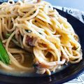 ひだまりのにゃんこ's cooksnap of when they made ツナときのこの和風パスタ（ワンポット）.