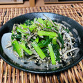 料理男子部's cooksnap of when they made Caたっぷり♡小松菜と煮干しの酢の物.