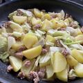 お塩と砂糖's cooksnap of when they made ☆ジャガイモ＆キャベツの挽肉味噌炒め☆.