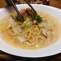 ひぃこ♪'s cooksnap of when they made キャベツとアスパラの白だしスープパスタ.