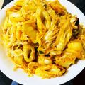J_son's cooksnap of when they made チクワがあればキムチともやし炒めだよね.