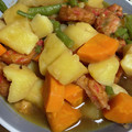 きらぱ's cooksnap of when they made 里芋とさつま揚げの簡単で美味しい煮物☆.