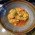 ladyoscar's cooksnap of when they made 豆腐とトマトの卵炒め.