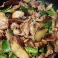 鶏皮坊主's cooksnap of when they made 豚肉＆茄子＆ピーマンのピリ辛味噌マヨ炒め.