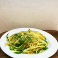 horseland's cooksnap of when they made 細切りじゃがいもとピーマンの炒め物.