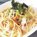 LunaJuno's cooksnap of when they made ディナー･ランチに♪豚キムチの冷製パスタ.