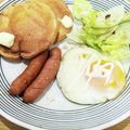 ☆あやか☆'s cooksnap of when they made 【材料4つ】スフレパンケーキ.