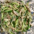 猫のミイヤ's cooksnap of when they made 超簡単！もやし×胡瓜×焼き豚のナムル.