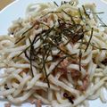 Natsu♡Ayu's cooksnap of when they made ☆簡単！ツナと塩昆布の汁なしうどん☆.