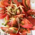 さあぉ's cooksnap of when they made 新玉ねぎとトマトのマリネ.