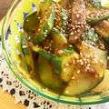 バウチャン's cooksnap of when they made 胡瓜と蒟蒻のきんぴら.