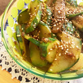 バウチャン's cooksnap of when they made 胡瓜と蒟蒻のきんぴら.