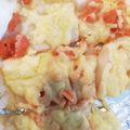 ☆さくえり☆'s cooksnap of when they made 切り餅３枚おひとりさま♡餅ピザ.