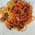 すぎちゃん☆'s cooksnap of when they made 3種野菜のナポリタン.