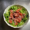 たぁさん’S's cooksnap of when they made グリーンリーフとベーコンのシーザーサラダ.